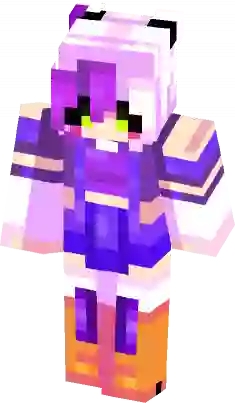 Funtime Chica Girl Minecraft Skin