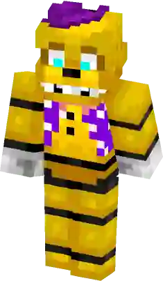 FredBear FNAF  Minecraft Skin