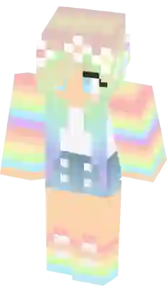 Snapchat rainbow filter original Minecraft Skins