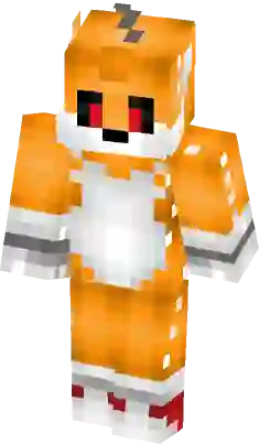 Tails.exe Minecraft Skin