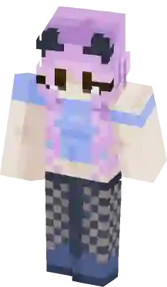 BelleDelphine - Minecraft skin (64x64, Steve)