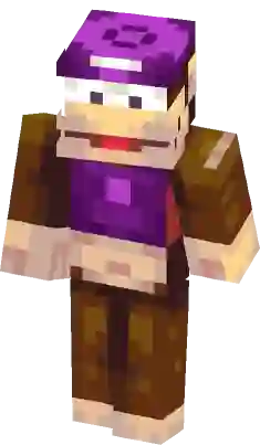 waluigi minecraft skin