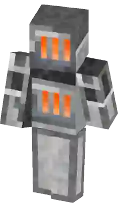 Furnace Metal Minecraft Skin