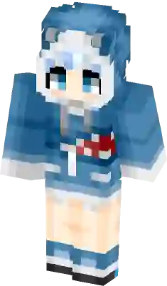 sus gura  Minecraft Skin