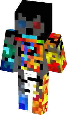 Enderman Outfit Skin Minecraft