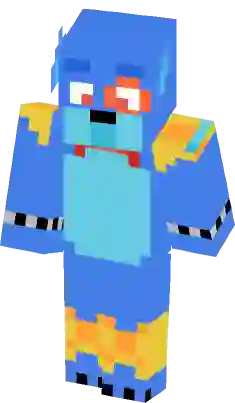 Glamrock Bonnie (Fixed) Minecraft Skin