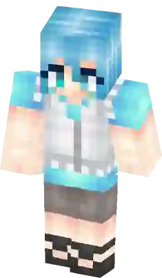 Konoha- Mekakucity Actors Minecraft Skin