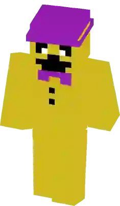 FredBear FNAF  Minecraft Skin