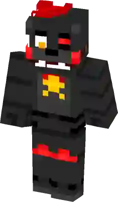 FNaF: 2 - Shadow Freddy Minecraft Skin