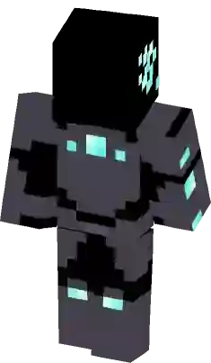 Herobrine with diamond armour Minecraft Skin