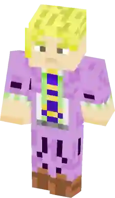 Killer Queen (Yoshikage Kira's stand) - Jojo's Bizarre Adventure Minecraft  Skin