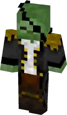 minecraft zombie skin template