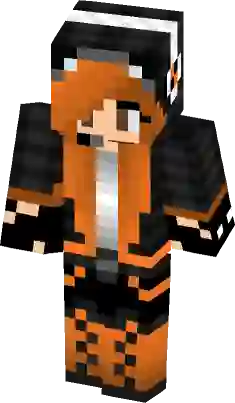 hot minecraft girl skins fox