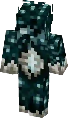 Sculk Ender Dragon (Color Sculk Sensor Palette) Minecraft Mob Skin