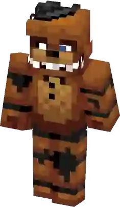 Withered Freddy Fazbear  FNaF 2 Series Minecraft Skin