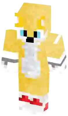 Super classic Tails Minecraft Skin