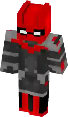 RED HOOD TITANS SEASON 3 Minecraft Skin