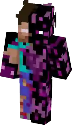 Virus Herobrine, Minecraft Skin