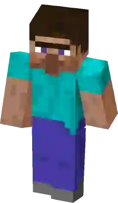 Virus Herobrine, Minecraft Skin