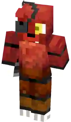 Withered Foxy - FNaF2 - Five Nights at Freddy's - Minecraft Skin