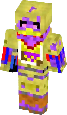 Withered Chica [FNAF 2] Minecraft Skin