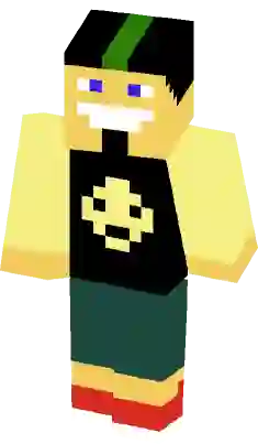 Total dramarama Duncan kid Minecraft Skin