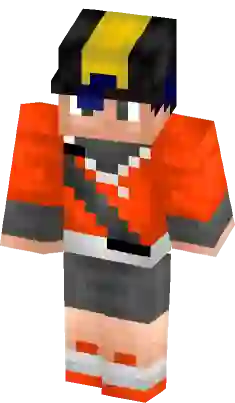 red trainer  Minecraft Skins