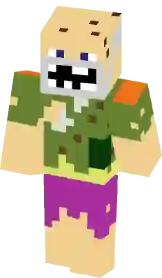 Old Wheel Chair Guy (Happy Wheels) Minecraft Skin