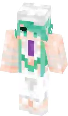 Mine Blocks - Minecraft Herobrine skin by Wallace