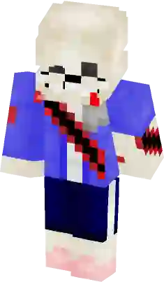 Hard Mode!Sans  UNDERTALE: Hard Mode Minecraft Skin