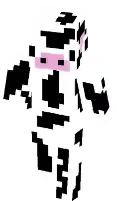 minecraft white cow skin