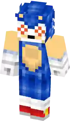 Fleetway Super Sonic  Sonic The Hedgehog Minecraft Skin