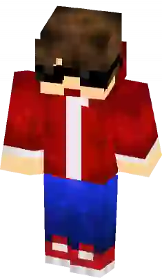 Red Hoodie Boy With Smile - Minecraft by stromplayz on DeviantArt