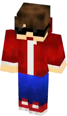 Red Hoodie Boy With Smile - Minecraft by stromplayz on DeviantArt