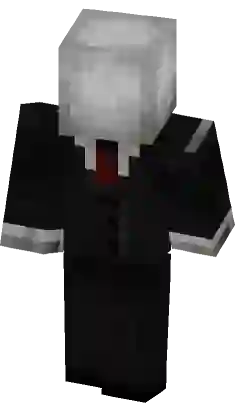 slender man pixel art minecraft