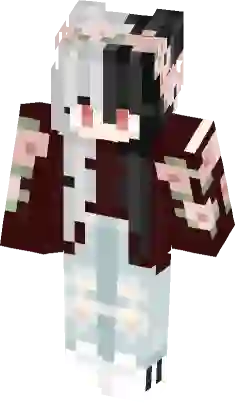 minecraft girl skin hair