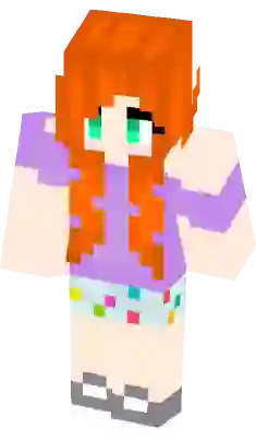 Rachel Roth Titans Season 3 Minecraft Skin