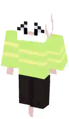 Ish ✮ on X: OOMF's Asriel Minecraft skin looks like a block of