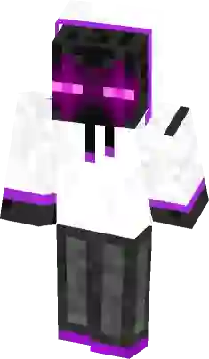 minecraft enderman skin purple eyes