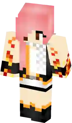 Natsu Dragneel (fairy tail) Minecraft Skin