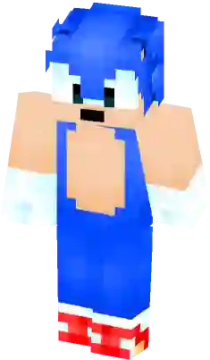 Sonic the Hedgehog Minecraft Skin