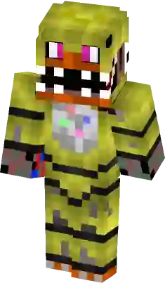 Withered Chica  Minecraft Skin