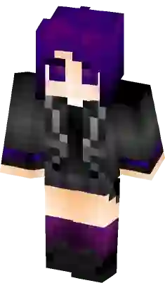 minecraft ender dragon girl skin