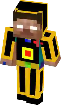 Stylised Herobrine Minecraft Skin