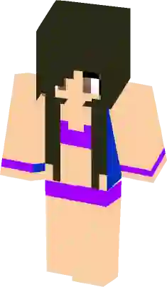 Bikini girl Minecraft Skins SkinsMC