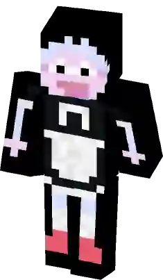 Fundy in a maid fit(Credits to PublicStanAccount on skindex) Minecraft Skin