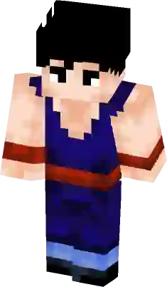 Son Goku Super Saiyan 2 Majin Buu Saga Minecraft Skin