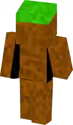 pixel block man, Minecraft Skin