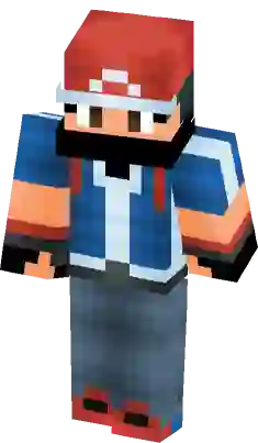 Pokemon - Ash Ketchum [Alola] Minecraft Skin