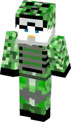 Anime Creeper  Creepers, Minecraft skins creeper, Minecraft skins